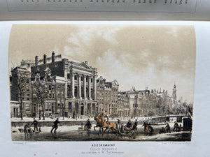 Amsterdam - Amsterdam in Schetsen 2 delen - PH Witkamp - 1869