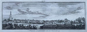 Aardenburg Profielgezicht - H Spilman - ca. 1750