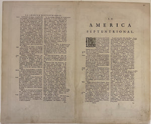 Noord-Amerika North America - J Janssonius - 1653