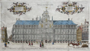 Antwerpen Stadhuis - Joannes en Lucas van Doetecum / Willem Silvius - 1568
