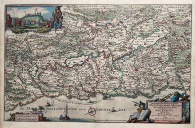 Israël Heilige Land Israel Holy Land - Claes Jansz Visscher - 1642