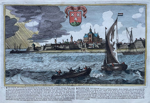 Bergen op Zoom - J Peeters & C Bouttats - 1674