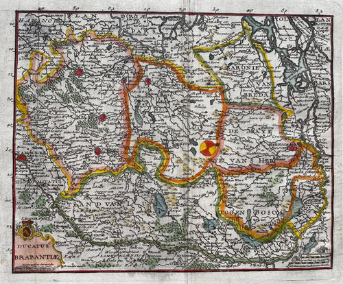 Brabant - F Desbrulins / Jaime Certa - 1739