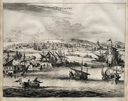 Colombia Cartagena - A Montanus - 1671