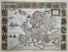 Afbeelding in Gallery-weergave laden, Europa Europe - Willem Jansz Blaeu - 1642