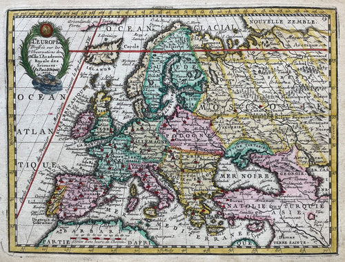 Europa Europe - Jacques Chiquet - 1719