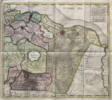 Het Gooi Gooiland - I Tirion - circa 1750