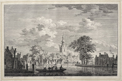 Overschie - P Fouquet jr / PF Basan, ca 1770 / P van Liender - 1758