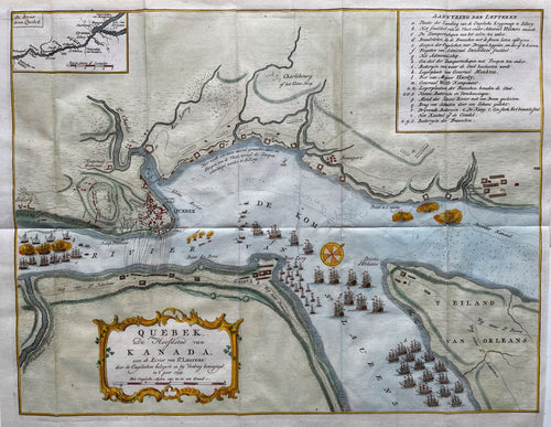 Canada Quebec - I Tirion - circa 1769