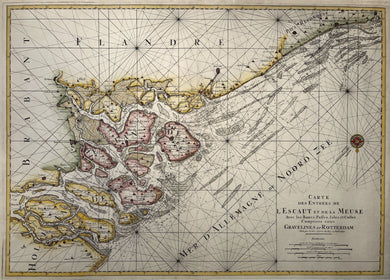 Zeeland Zuid-Hollandse eilanden Vlaamse kust - P Mortier - 1693