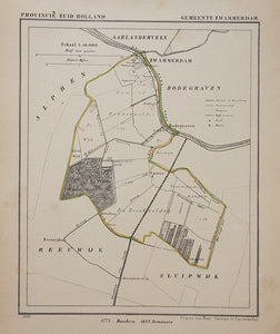 ZWAMMERDAM - Kuijper / Suringar - 1866