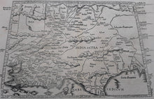 Afbeelding in Gallery-weergave laden, Azië Asia India Ptolemy map - C Ptolemaeüs / L Fries - 1541