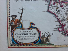 Afbeelding in Gallery-weergave laden, Noorwegen Stavanger Norway - Joan en Cornelis Blaeu - circa 1645