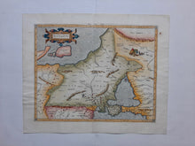 Afbeelding in Gallery-weergave laden, Oost-Europa Rusland Eastern Europe Russia Ukraina Ptolemy map - P Bertius / G Mercator / C Ptolemaeüs - 1618