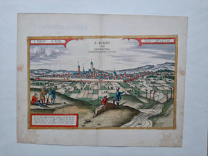 Oostenrijk Sankt Pölten Austria - G Braun & F Hogenberg / J Janssonius - 1657