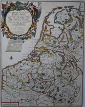 Afbeelding in Gallery-weergave laden, 17 provinciën - N de Fer - 1710