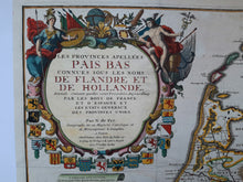 Afbeelding in Gallery-weergave laden, 17 provinciën - N de Fer - 1710