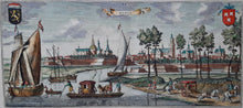 Afbeelding in Gallery-weergave laden, Breda Aanzicht van de stad - J Peeters &amp; C Bouttats - 1674