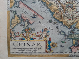 China - A Ortelius - 1595