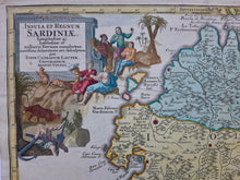 Afbeelding in Gallery-weergave laden, Italië Sardinië Italy Sardinia - TC Lotter - circa 1760