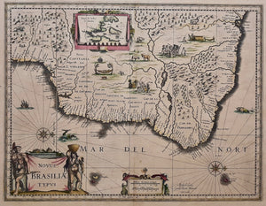 Brazilië - Willem Jansz en Joan Blaeu - 1638
