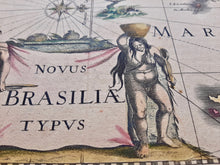 Afbeelding in Gallery-weergave laden, Brazilië - Willem Jansz en Joan Blaeu - 1638