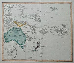 Australië Oceanië Australia Oceania - CG Reichard / F Campe - ca 1820