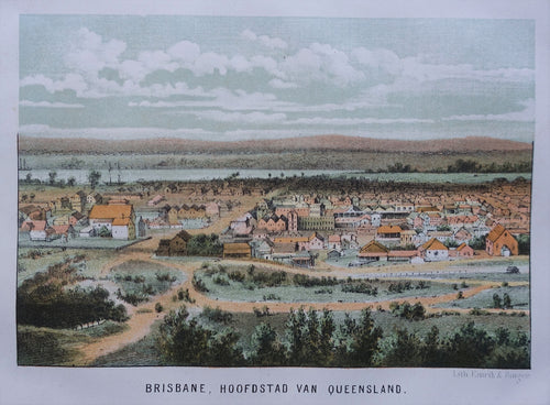 Australië Australia Brisbane - Emrik & Binger - 1872