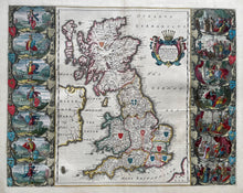Afbeelding in Gallery-weergave laden, Groot Brittannië British Isles Great Britain - J Blaeu - circa 1659