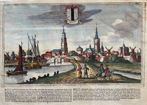 Delft Profielgezicht - J Peeters & C Bouttats - 1674