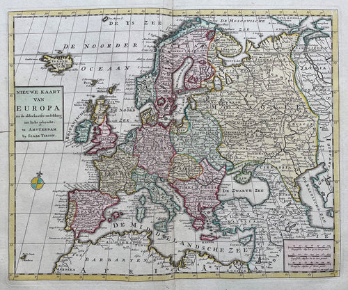Europa Europe - I Tirion - 1753