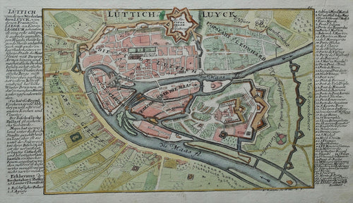 België Luik Belgium Liège - G Bodenehr - ca. 1725
