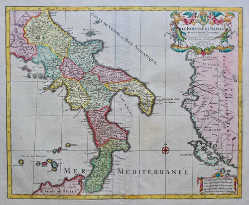 Italië Zuid-Italië Italy Southern Italy - JB Elwe - 1792