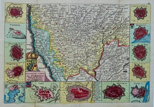 Italië Piemonte Italy - J de la Feuille - 1729