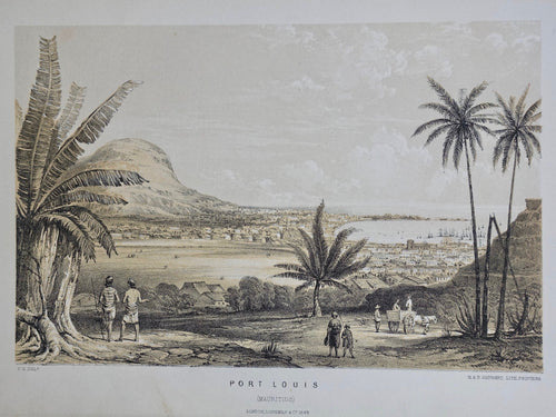 Mauritius Port Louis - M&N Hanhart / Longman - 1848