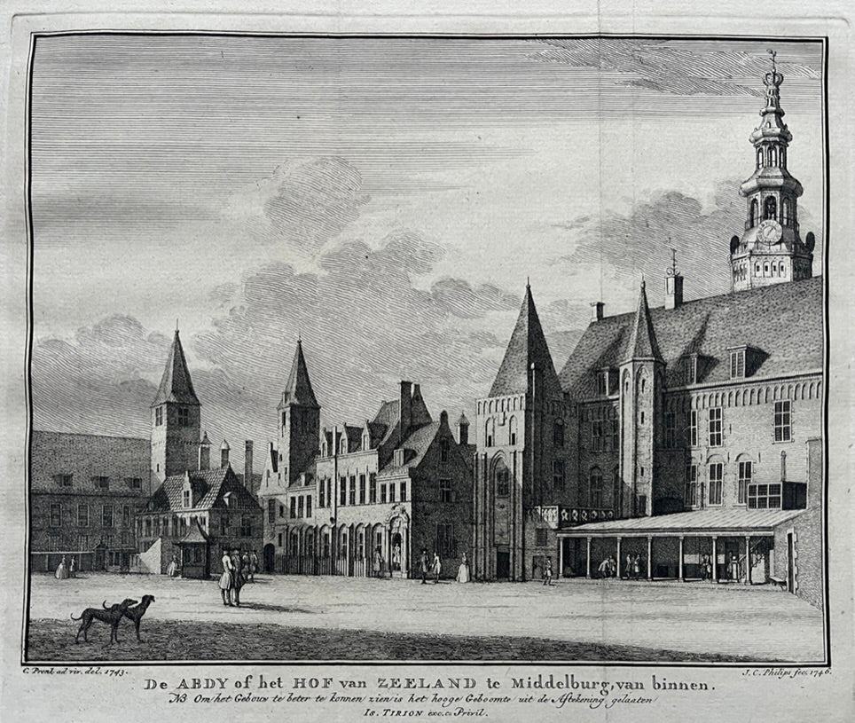 MIDDELBURG Abdij - JC Philips - 1746