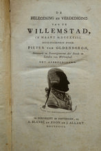Afbeelding in Gallery-weergave laden, Willemstad - P van Oldenborgh / A. Blussé en J. Allart - 1793