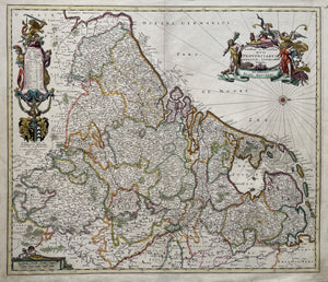 17 provinciën Map of the XVII Provinces - J Danckers - circa 1680