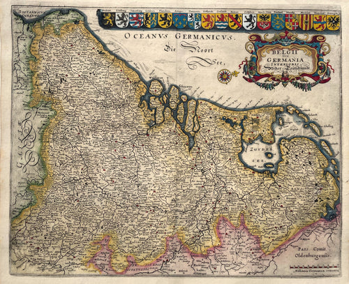 17 provinciën - M Merian - 1646