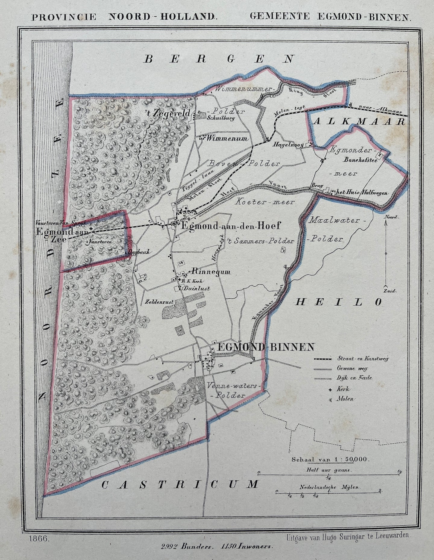 Egmond-Binnen - J Kuijper / H Suringar - 1866