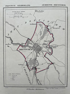 Doetinchem - J Kuijper / H Suringar - 1866