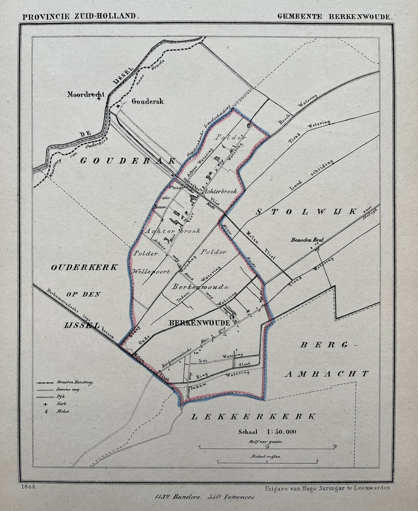 BERKENWOUDE - J Kuijper / H Suringar - 1866