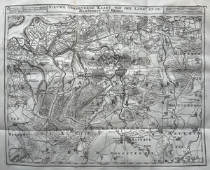 Breda - Beschryving der Stad en Lande van Breda - Thomas Ernst van Goor - 1744