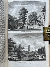 Afbeelding in Gallery-weergave laden, Utrecht - Tegenwoordige Staat der Vereenigde Nederlanden 2 delen - Isaäk Tirion - 1758 - bijzonder fraaie uitgave met 28 extra prenten