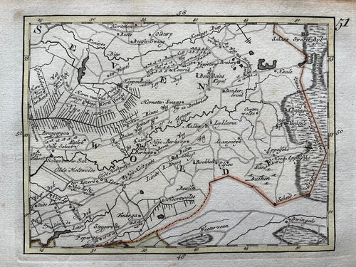 FRIESLAND: regio Heerenveen / Wolvega / Oosterwolde - C en JC Sepp - 1773