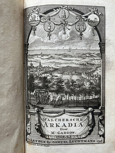 Zeeland Walcheren - Walchersche Arkadia 2 delen - M. Gargon - 1746