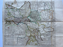 Load image in Gallery view, Gelderland - Tegenwoordige Staat der Vereenigde Nederlanden - Isaäk Tirion - 1741 - bijzonder fraaie uitgave met 11 extra prenten