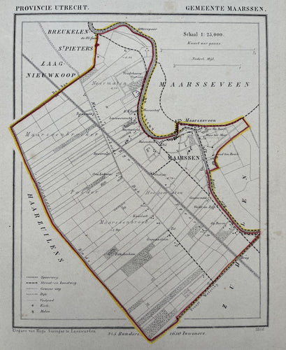 MAARSSEN - Kuijper/Suringar - 1866