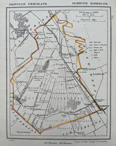 HASKERLAND - Kuijper/Suringar - 1866