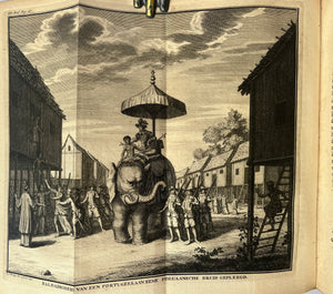 India Sri Lanka - Hedendaagsche Historie Of Tegenwoordige Staat van alle Volkeren Derde Deel - Isaäk Tirion - 1731